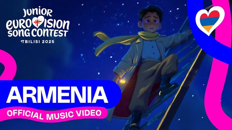 Albert - Brave Heart | 🇦🇲 Armenia | Official Music Video | Junior Eurovision 2025