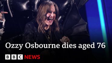 Ozzy Osborne dies aged 76 | BBC News