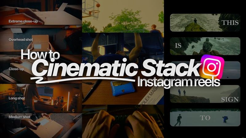 How To Cinematic Stack Instagram Reels Fast & Easily (Premiere Pro 2025)