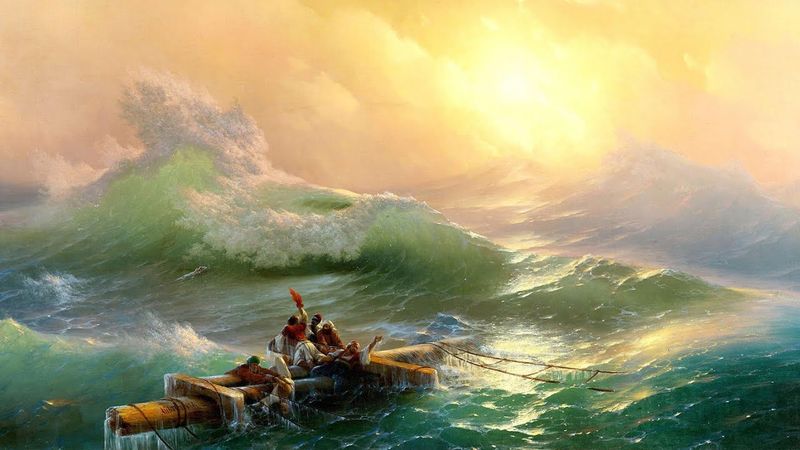 Две бури. Иван Айвазовский. Онлайн-курс "Я и картина"