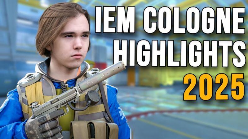 BEST MOMENTS IEM COLOGNE 2025🔥(CS2 Highlights)