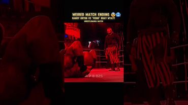 Randy Orton vs 'Fiend' Bray Wyatt Match ☠️🥶| Weired Ending 😨 | Wrestlemania 37 Match #shorts