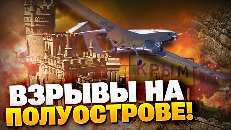 В Крыму — ГРОМКО! ВСУ слепят ПВО полуострова!