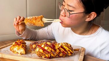 Corn Dogs Coreanos 🤤 | Cocina con Coqui