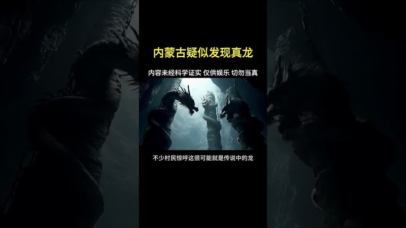 《真龙是否真的存在》内蒙古疑似发现真龙 #龙 #内蒙古 #正能量 #風水 #国学文化 #民间传说 #古怪 #怪談 #怪事 #传统文化