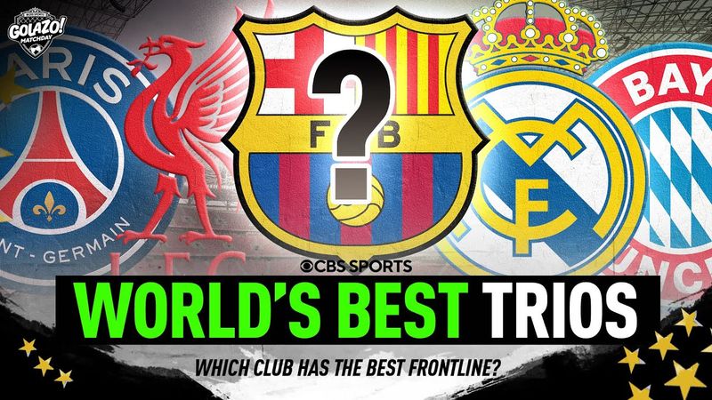 BEST ATTACKING TRIOS in FOOTBALL ⚽ | Barcelona TOP the list - Where are Real Madrid?  | Matchday