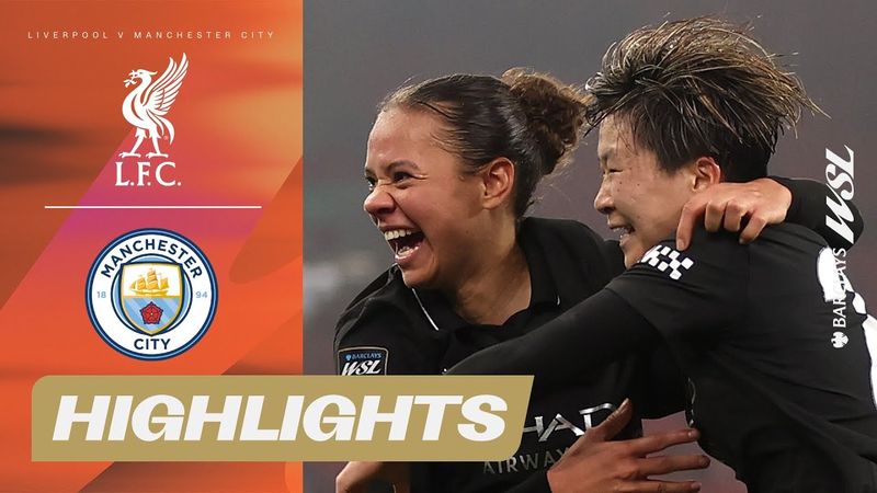 Late Drama With Final Kick | Liverpool v Manchester City | Barclays WSL 25/26