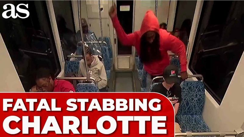 Video shows FATAL STABBING of UKRAINIAN REFUGEE on Charlotte train
