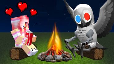 🥰Я СТАЛ ПОМОЩНИКОМ СОВОЙ 99 НОЧЕЙ В ЛЕСУ В МАЙНКРАФТ! MINECRAFT