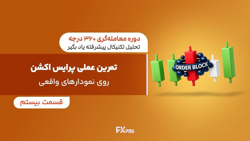 قسمت بیستم - تمرین عملی پرایس اکشن روی نمودارهای واقعی
