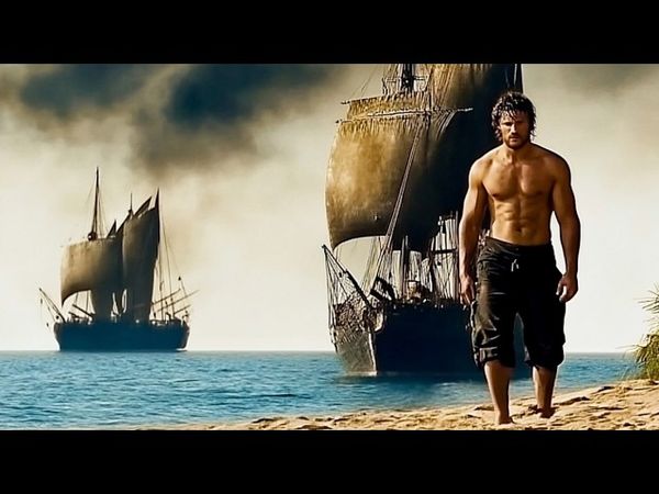 Моряк после кораблекрушения попадает на необитаемый остров | Приключения | Фильм