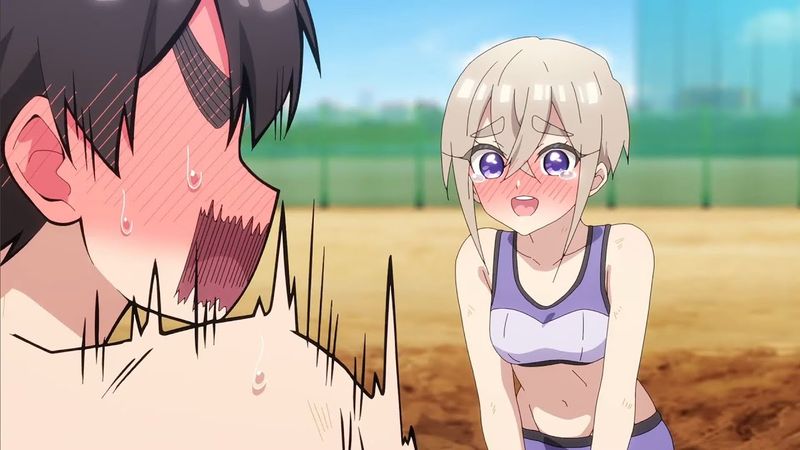 ДЕВУШКА РАЗДЕЛАСЬ ПЕРЕД ПАРНЕМ НА СТАДИОНЕ