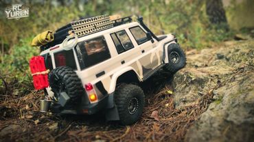RC TOYOTA LC76 1/10 SCALE CRAWLER OFF-ROAD ADVENTURE 4X4 RC CRAWLER