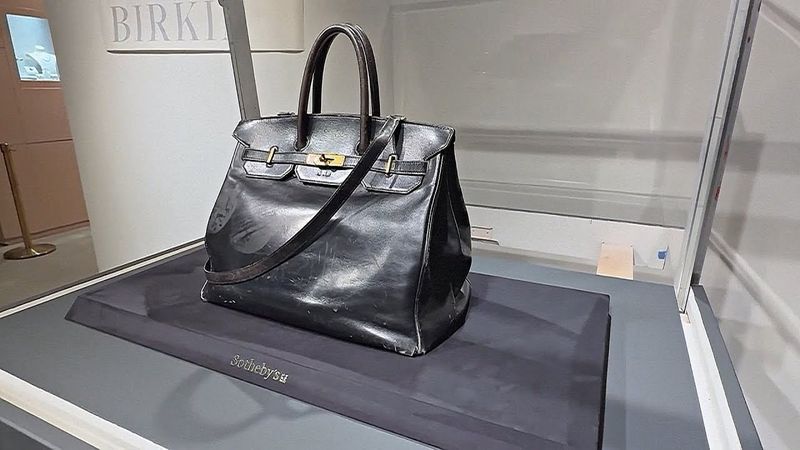 Оригинальная сумка Джейн Биркин от Hermes уйдёт с молотка