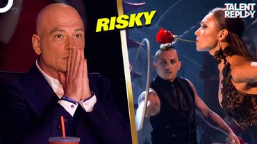 Judges Freeze During DANGEROUS Act | America's Got Talent