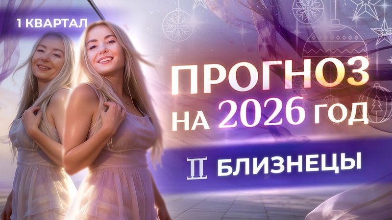 ♊Близнецы прогноз на 2026 год