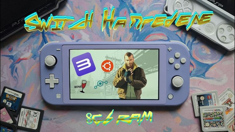 Switch на пределе: 8 ГБ ОЗУ, ПК-игры, Android и PS3!