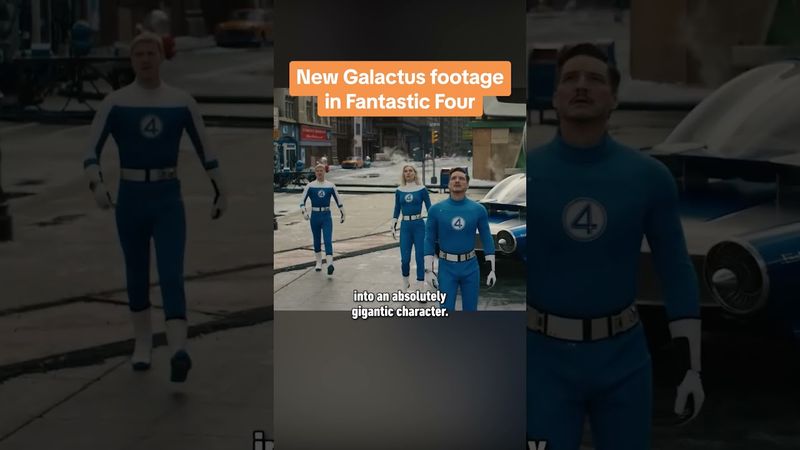 New look at Galactus in Fantastic Four