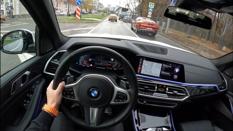 BMW X5 от ПЕРВОГО ЛИЦА | По Москве