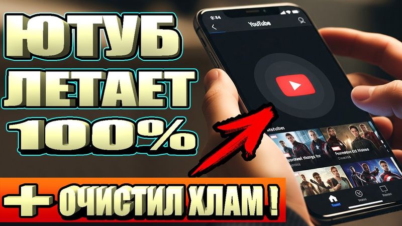 Без VPN 100% ФИКС YouTube 4К + ОЧИСТКА ПАМЯТИ на Android Телефоне!