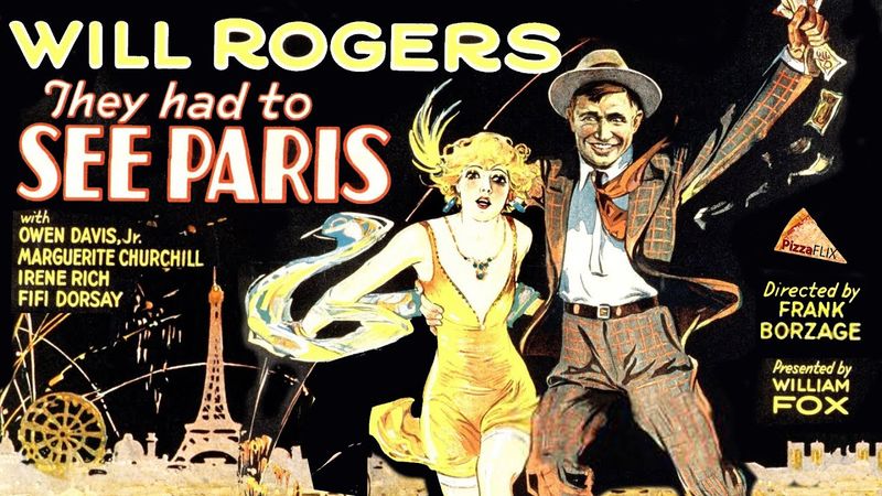 They had to See Paris (1929) WILL ROGERS🍕 COMEDY