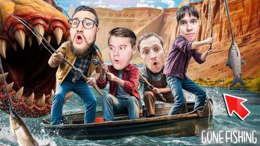 РЫБАЛКА В САМОМ ОПАСНОМ КАНЬОНЕ В МИРЕ! НОВАЯ КАРТА И МОНСТРЫ! ЖЕСТЬ КАК СТРАШНО! (GONE FISHING)