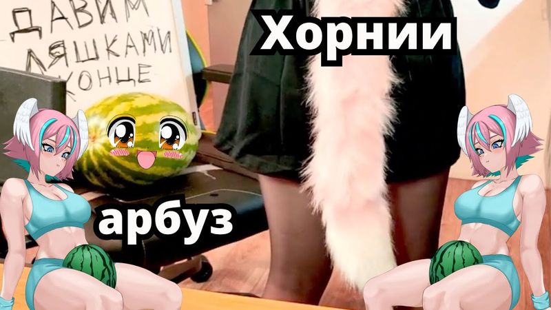 Шики пытается давить Арбуз ляжками  [Shikigrei]