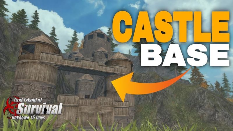 I BUILT A CASTLE ABOVE THE CAVE - Last Island of Survival