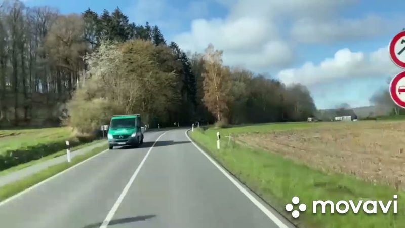 Германия. Северный Рейн - Вестфалия. Провинция глазами водителя. Апрель 2021г.