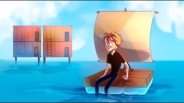 МЫ НАШЛИ ВЫЖИВИШИХ В ЗАТОПЛЕННОМ МИРЕ!!! ВЫЖИВАНИЕ В RAFT!!! (ЧАСТЬ 2)