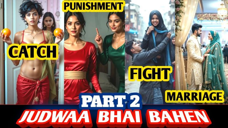 ISHRAT RECOGNIZED THAT HENA IS A BOY | PART 2 JUDWAA BHAI BAHEN KI KAHANI | TRANSFORMATION STORY