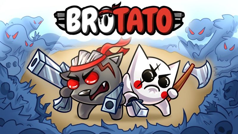 КИБОРГ И ПАЦИФИСТ - ЭТО КОМАНДА МЕЧТЫ :D Brotato#brotato