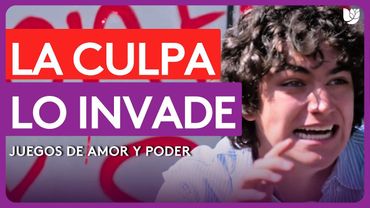 Adrián ya no soporta más la presión por su crimen | Juegos de Amor y Poder | Capítulo 57