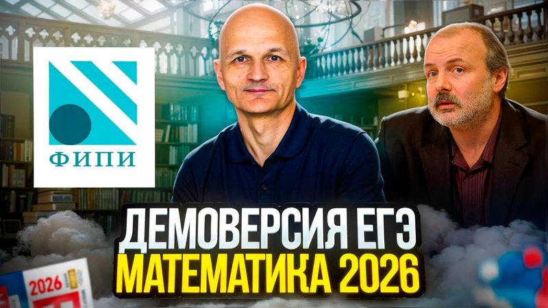 ЕГЭ 2026. Демоверсия. Профильная математика. Что изменилось?