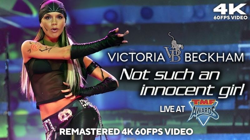 Victoria Beckham - Not Such An Innocent Girl (Live at TMF Awards 2001) [Remastered 4K 60FPS Video]