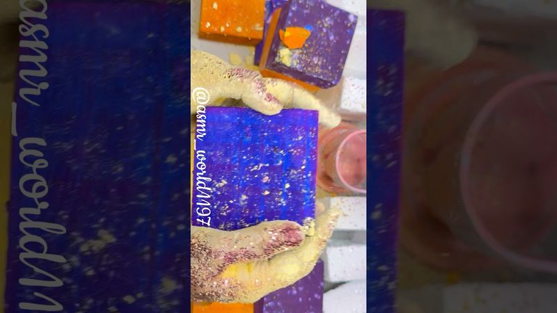 Blue or Pink #rainbowsoap #oddlysatisfying #relax #crushingtime #satisfying #oddlysatisfyingvideos