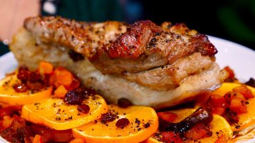 Bacon in the oven. Tasty and tender