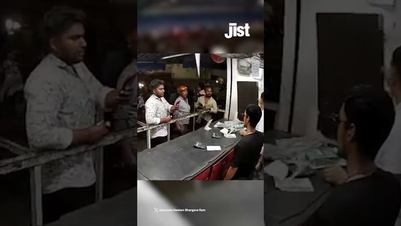 A man in Ramkot, Hyderabad, sparked outrage after making a disrespectful comment against Hindu gods.