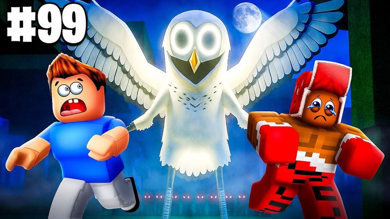 МЫ ЖИЛИ 99 НОЧЕЙ В УЖАСНОМ ЛЕСУ и ЕДВА ВЫЖИЛИ В РОБЛОКС!