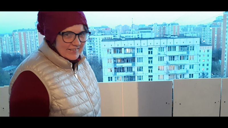 Утепляем сами балкон. Отчет за неделю работы. Как я кладу кирпичи.