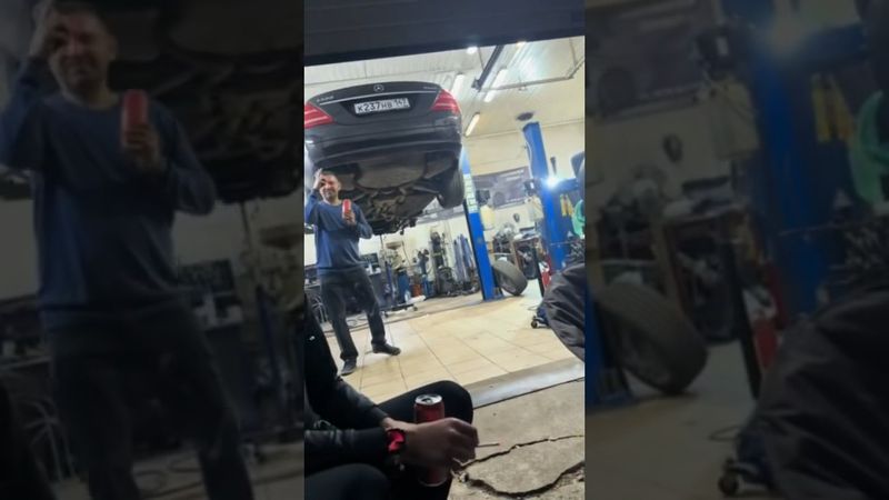 Приехал колодки поменять🤣