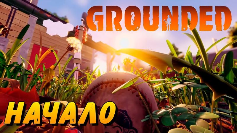 Начало выживания на заднем дворе в Grounded
