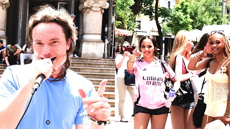 Sulla coltre bianca di gennaio - Le donne francesi si sciolgono nelle strade della Spagna