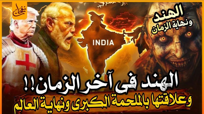 الهند فى أحداث اخر الزمان وعلاقتها بالملحمة الكبرى ونهاية العالم نبؤات النبي تتحقق علامات الساعة