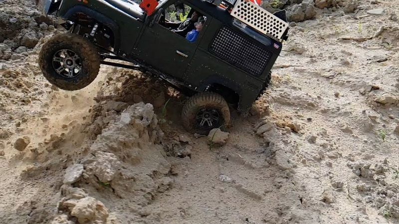 RC RC4WD D90 Defender Whoa_myung SlowMotion