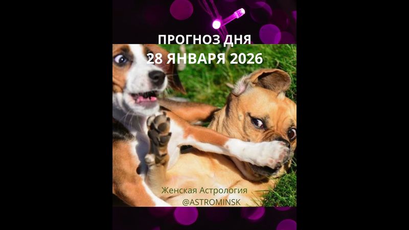 ГОРОСКОП НА 28 ЯНВАРЯ 2026  #советастролога  #гороскопсегодня  #прогнознадень  #прогнознасегодня