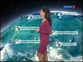 Метео ТВ. Наталья Зотова. Прогноз погоды. 07.09.2011