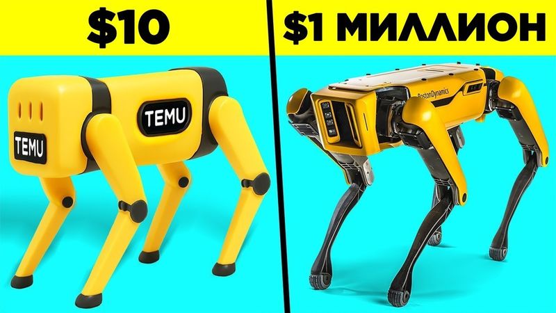 Робот За $10 Против Робота За $1,000,000