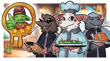 РЕСТОРАН, ДА НЕПРОСТОЙ, А КРЫСИНЫЙ! :D - Restaurats