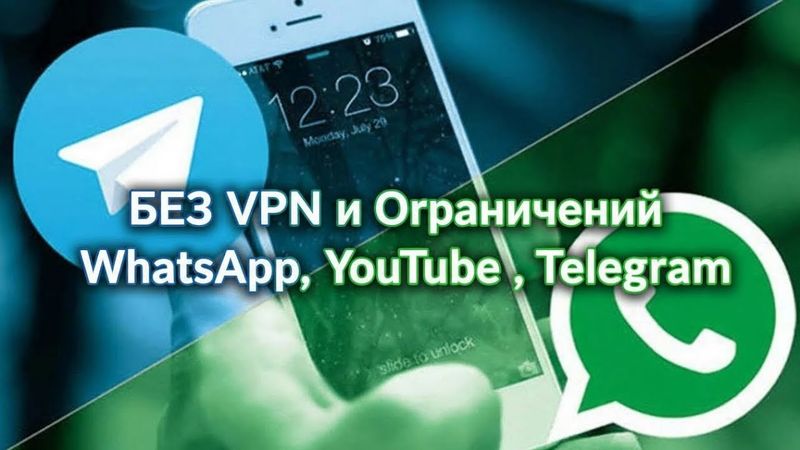 БЕЗ VPN💥 Как обойти блокировку WhatsApp, Ютуб и Телеграм❗